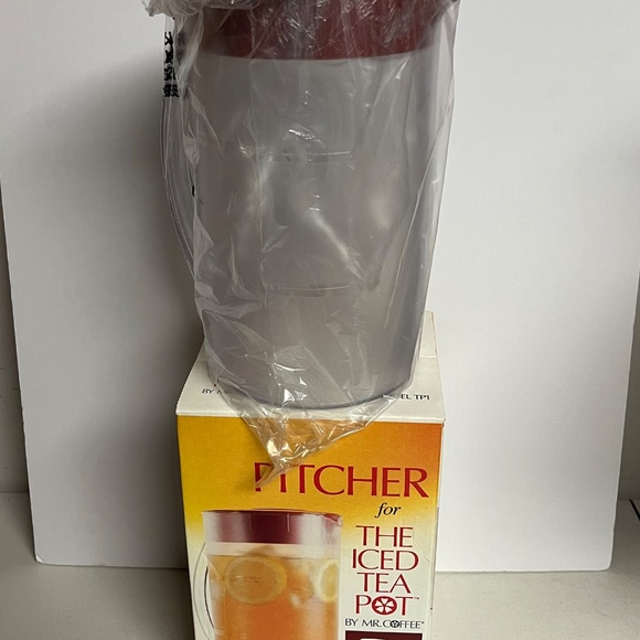Vintage Mr Coffee Pitcher For The Iced Tea Pot Model TP1 Fits TM1 2 QT New - Picture 2 of 9